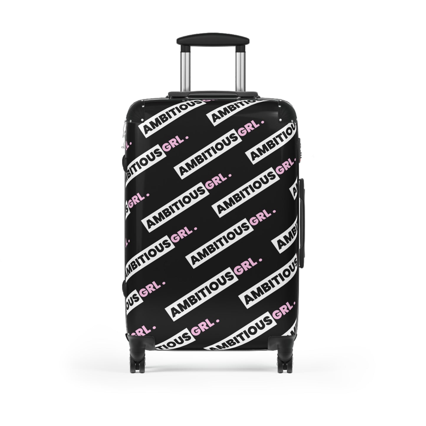 AMBITIOUS GRL SUITCASE-BLACK