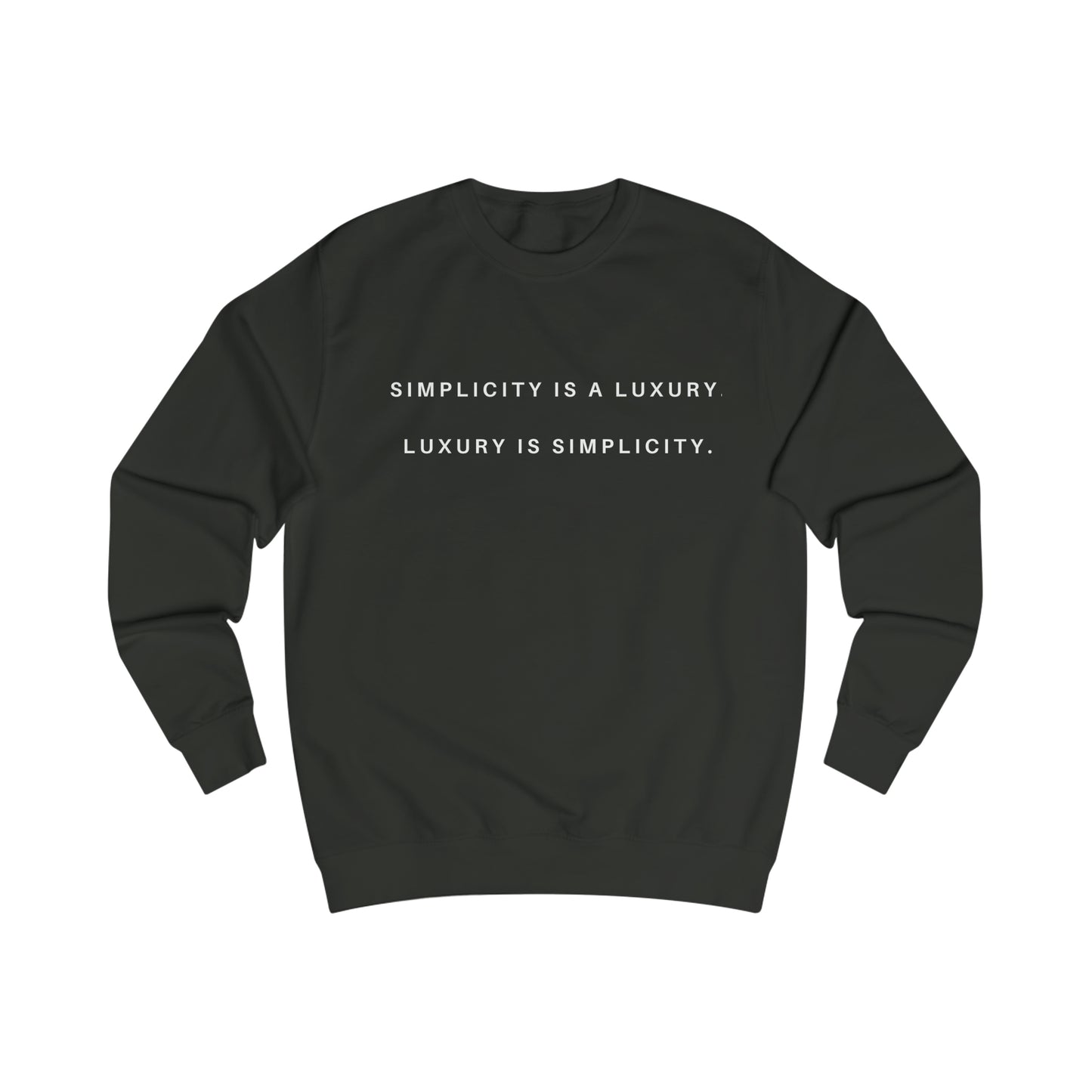 SIMPLY POSH DOUBLE SLOGAN | Men's Sweatshirt