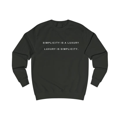 SIMPLY POSH DOUBLE SLOGAN | Men's Sweatshirt