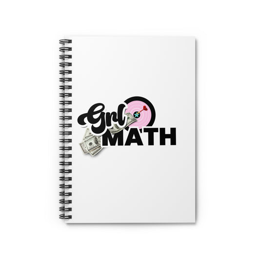 GRL MATH | Spiral Notebook - Ruled Line