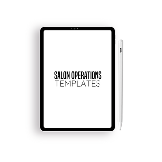 SALON BUSINESS OPERATIONS & PLANNING DOCS