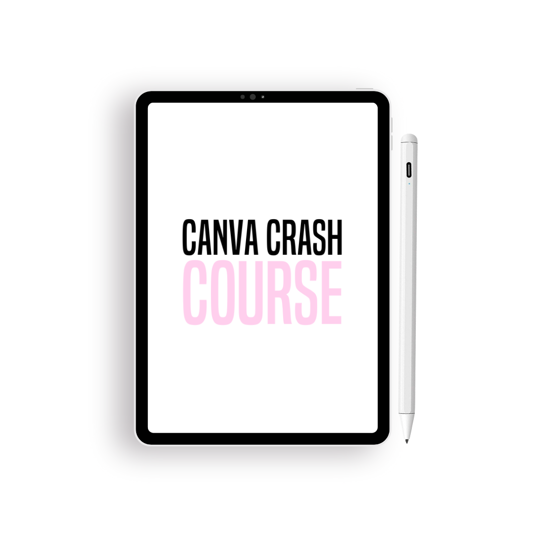 CANVA CRASH COURSE (PLR INLCUDED)